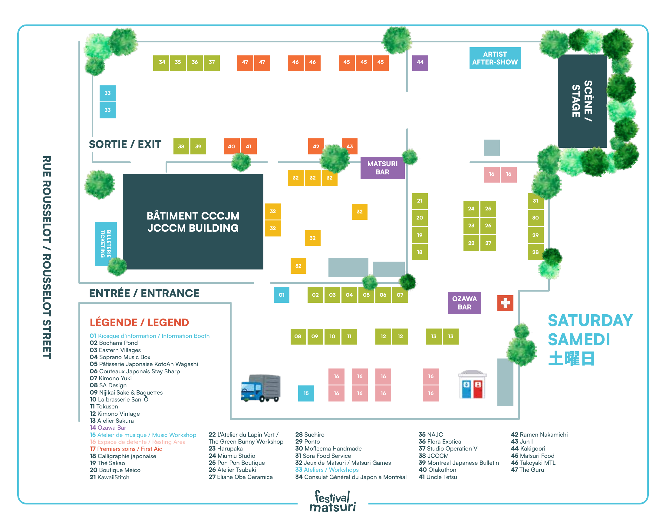 Festival Site Plan